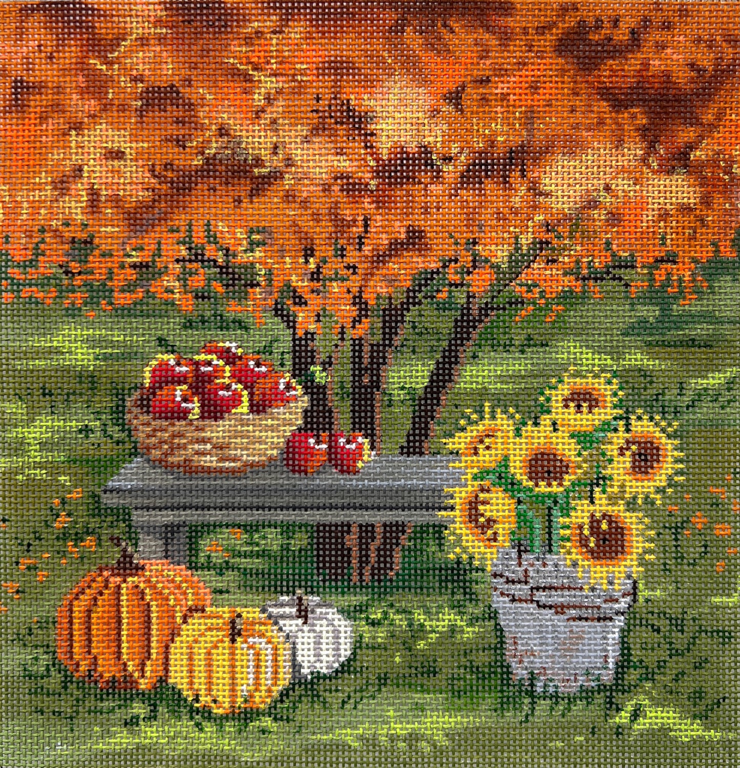 Fall Bench 4629
