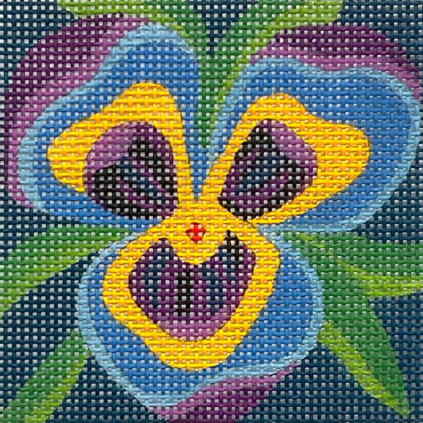Purple Pansy 4802