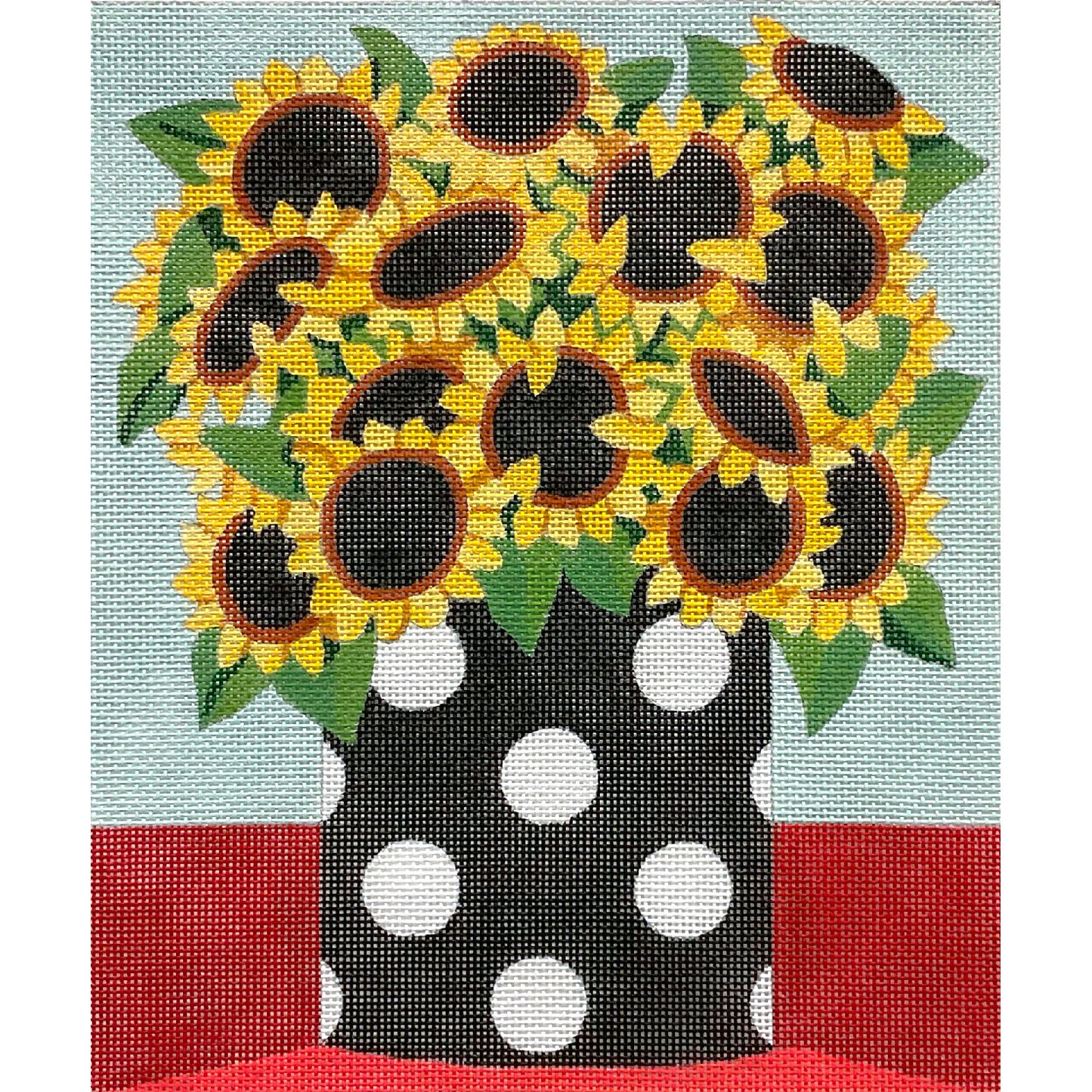 Sunflowers & Polka Dots 4820