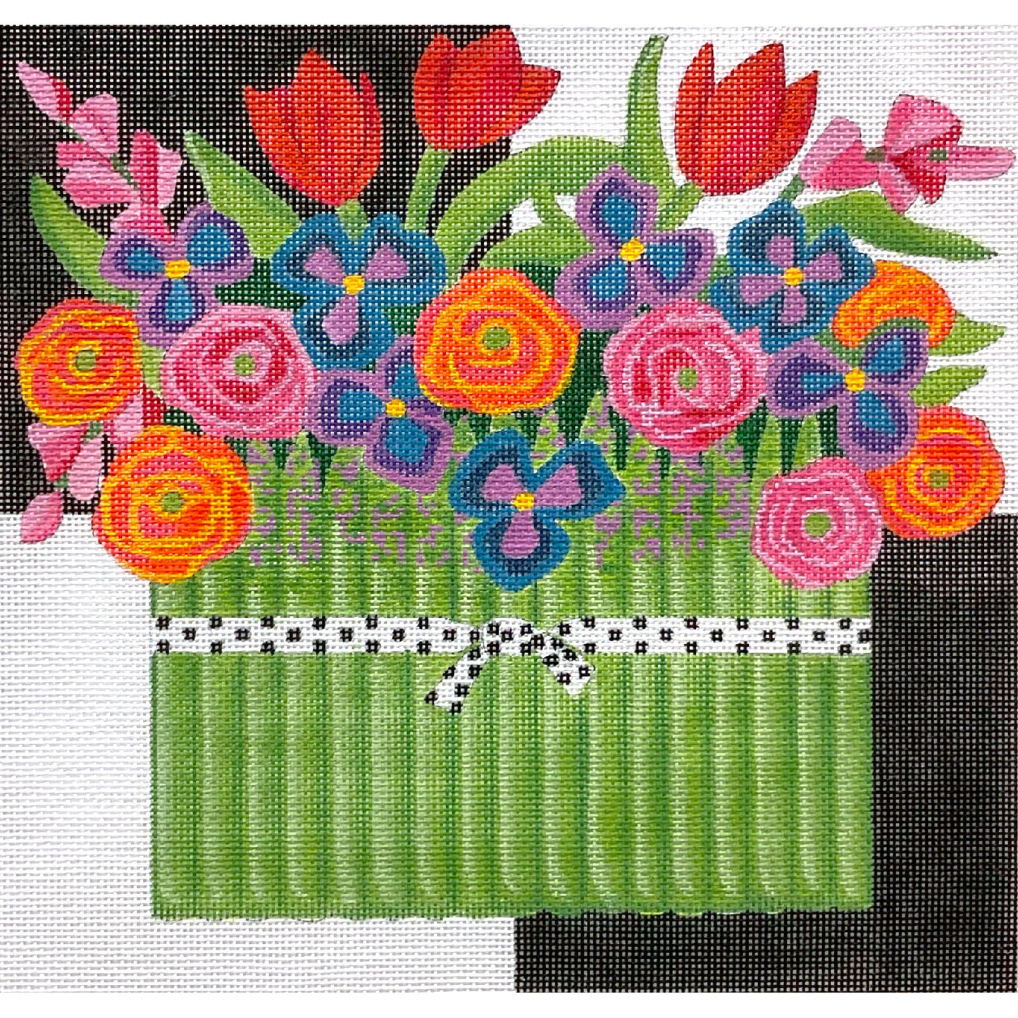 Violets & Asparagus 4823