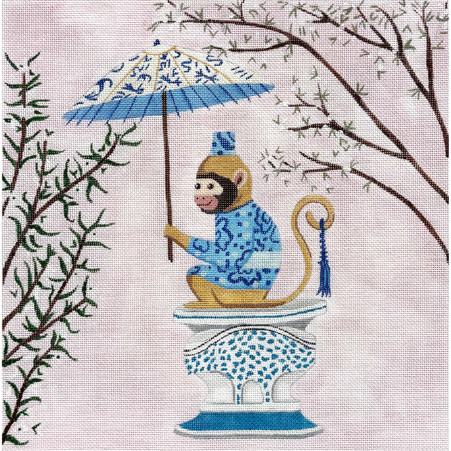 Monkey W/ Umbrella 4867
