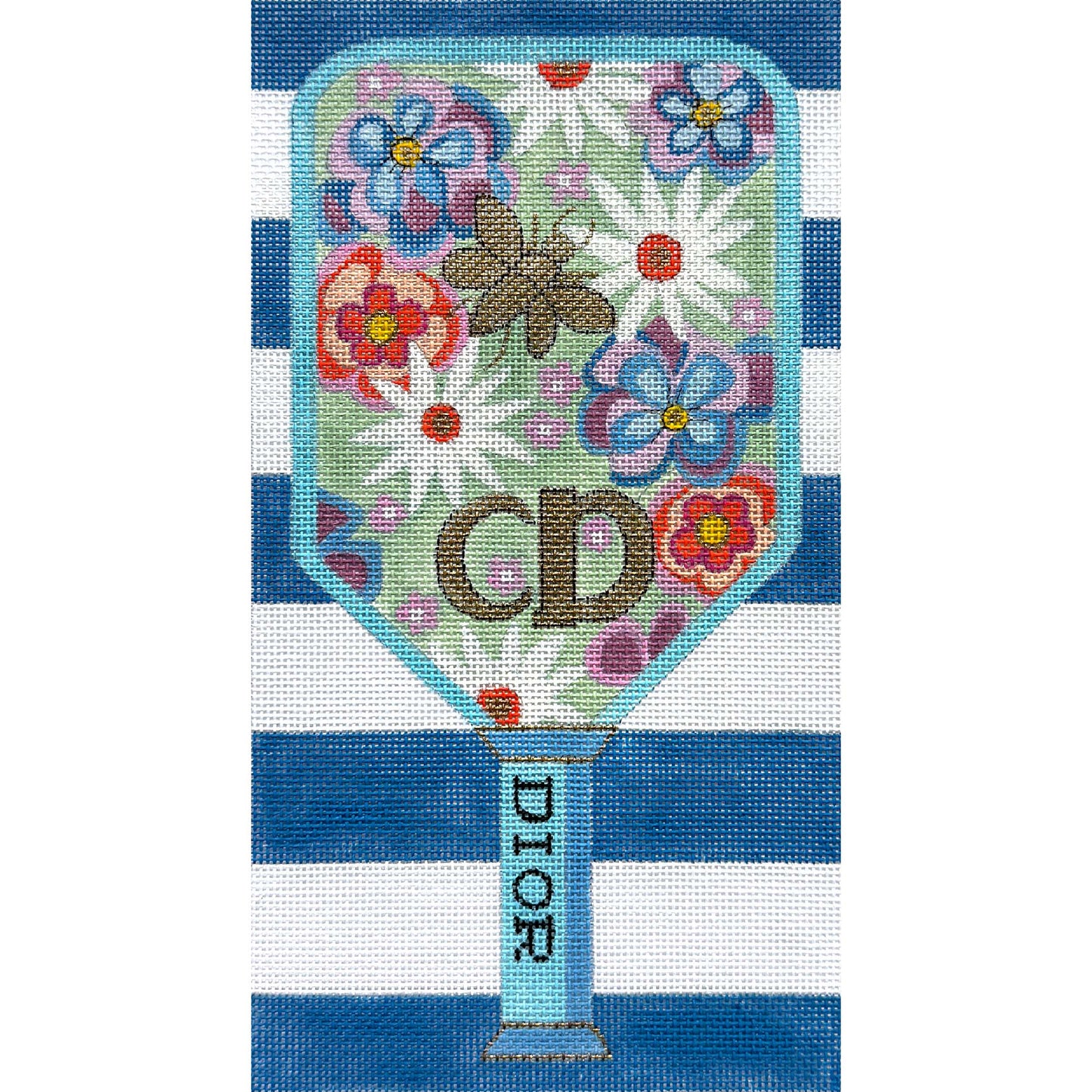 Dior Floral Pickle Paddle 4888