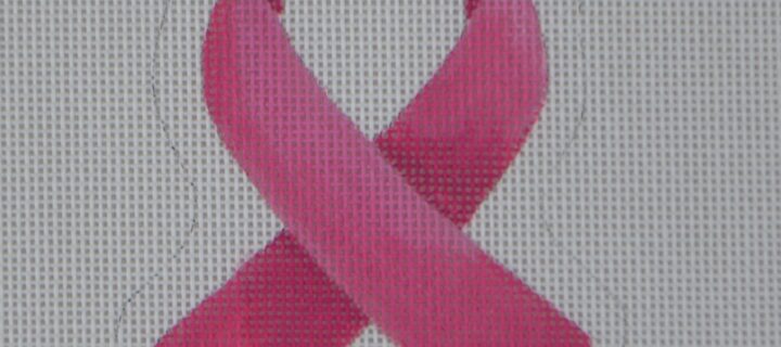 Pink Heart Ribbon BC02