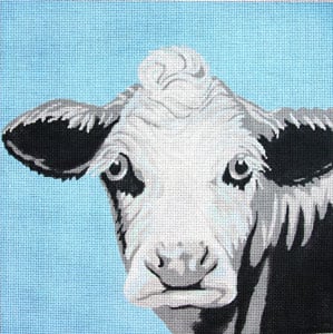 Cow On Blue C-450c