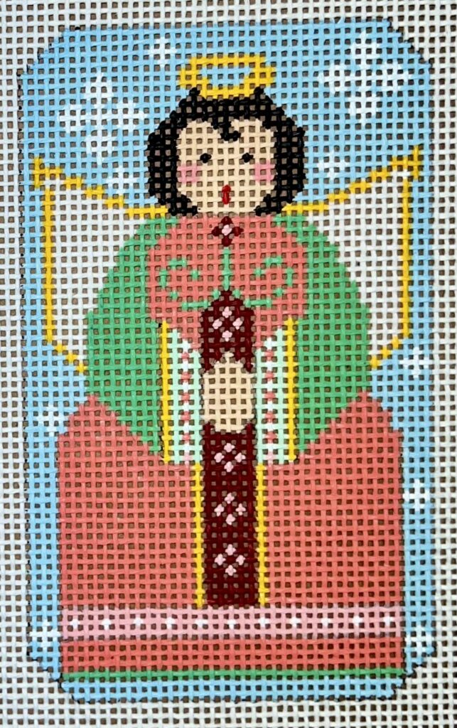 Coral Angel Ornament CH-1252