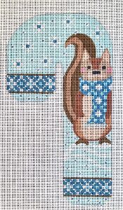 Woodland Creatures Candy Cane - Squirrel CH-1266