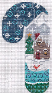 Log Cabin Candy Cane CH-13