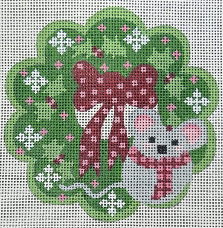 Wreath Ornament - Mouse CH-1301
