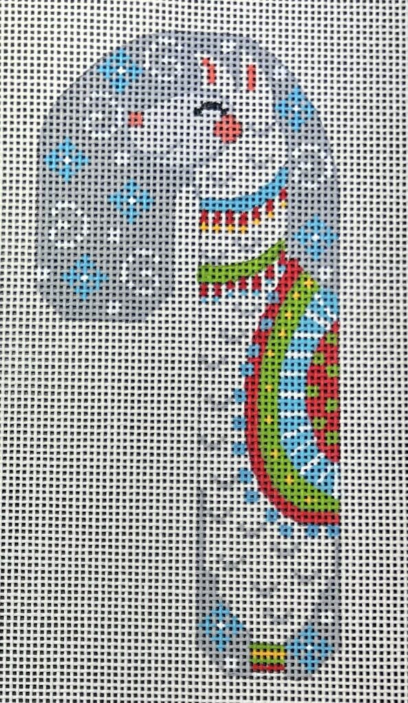 Silver Llama Candy Cane CH-1360