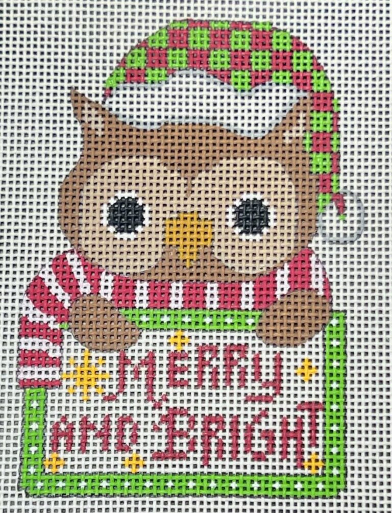 Owl Tag - Merry and Bright CH-1412