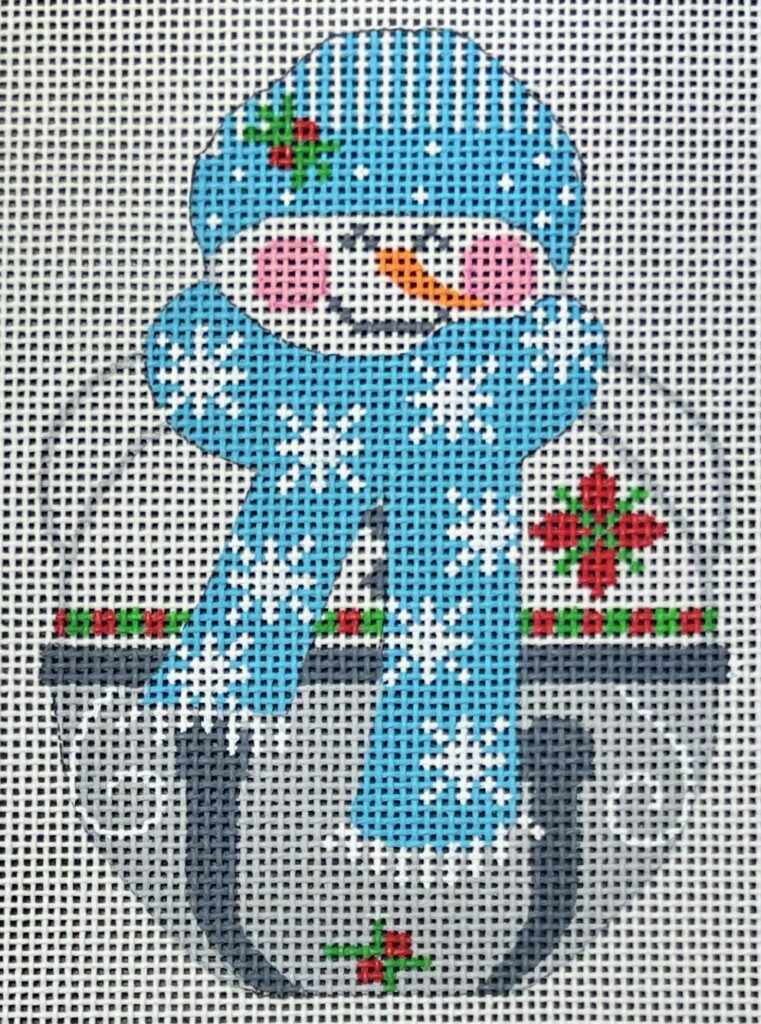Jingle Snowman - Blue Hat CH-1499