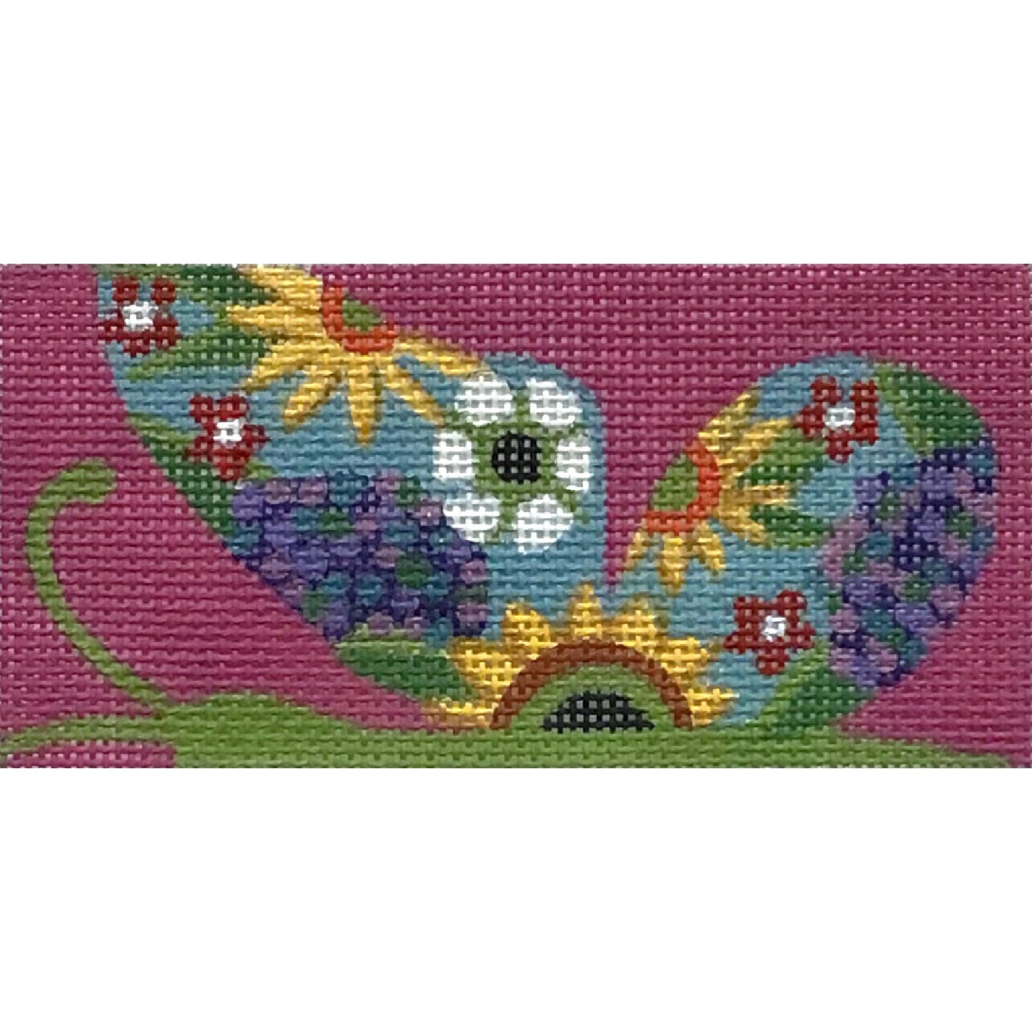 Floral Butterfly Half CL130