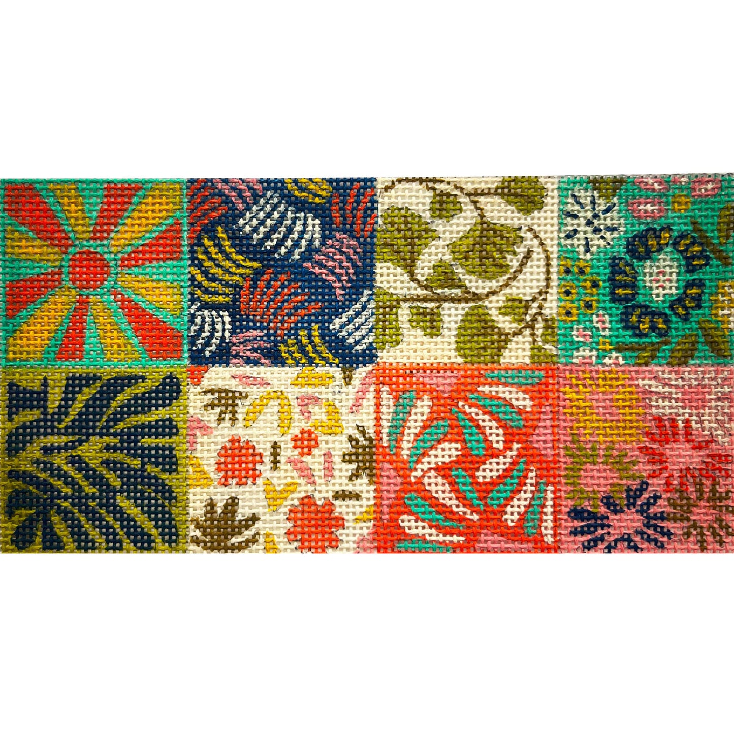 Eight Square Collage Clutch CL137
