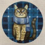 Blue Tartan Kitty 281