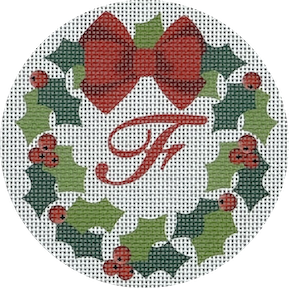 Monogram Wreaths F CHRW-F