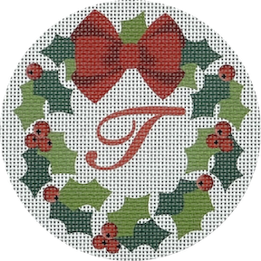 Monogram Wreaths T CHRW-T