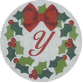 Monogram Wreaths Y CHRW-Y