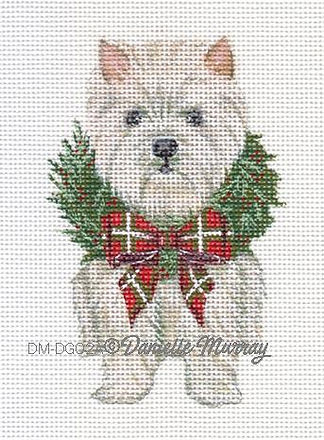 Dog: Holiday Westie Standup DMDG02