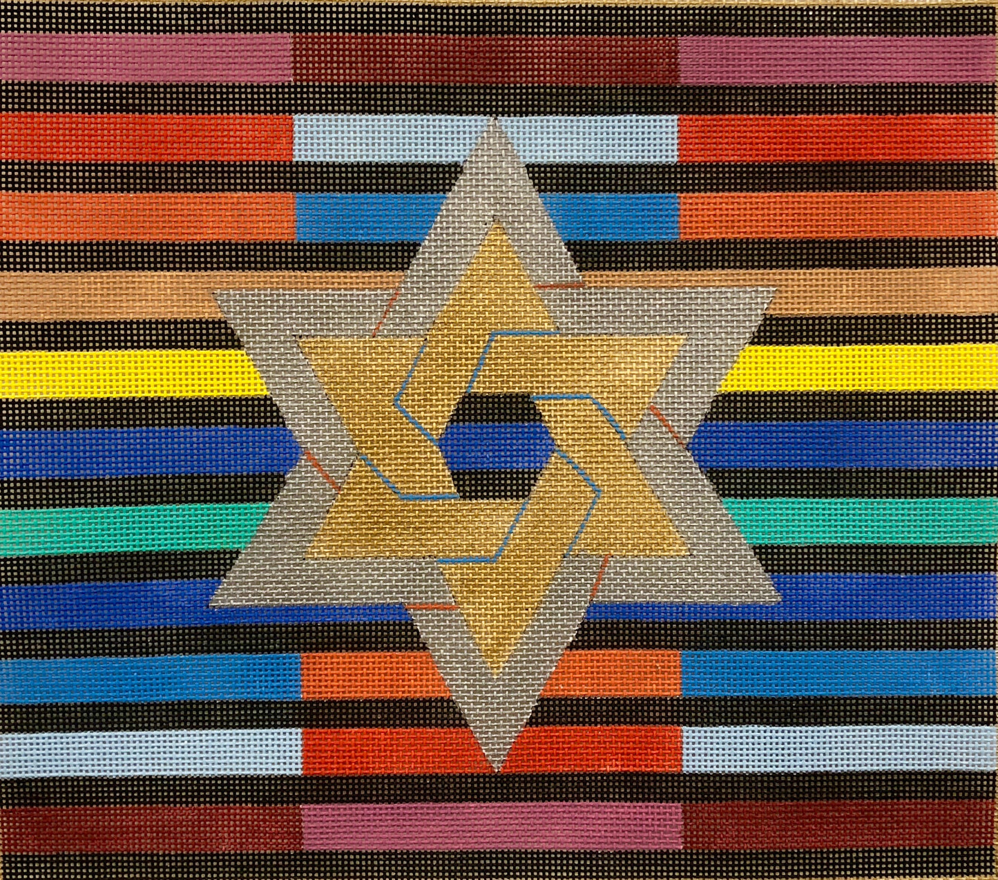 Stripes With Double Star EA132