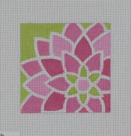 Pink Graphic Flower FL02