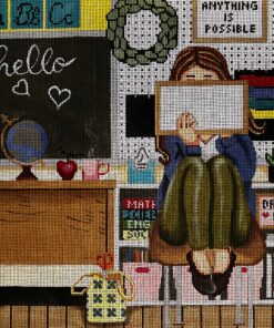 Teacher Stitching Girl GEP360