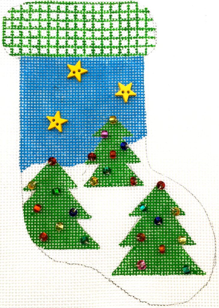 Starry Night Stocking HB-126