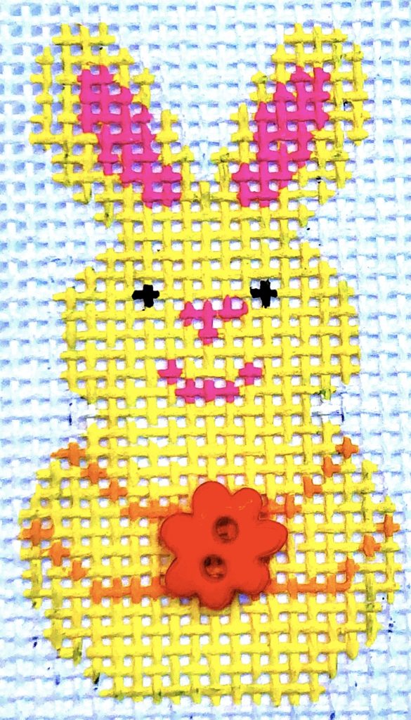 Mini - Yellow Bunny Smiles HB-40