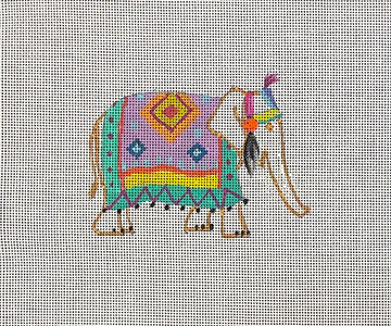 Elephant with Black Tassle MC480
