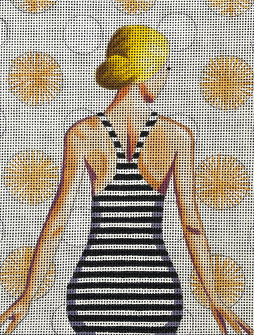 Lady In Stripes TB001