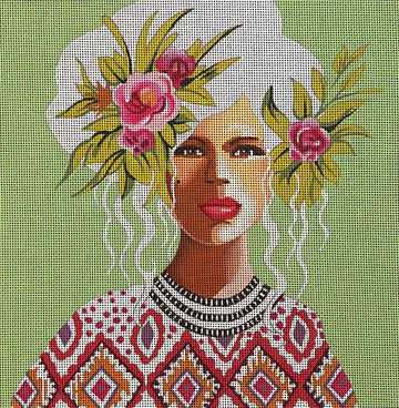 White Haired Lady PE241