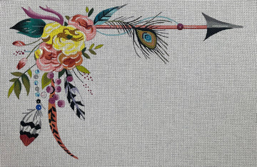 Boho Arrow And Flowers AC630