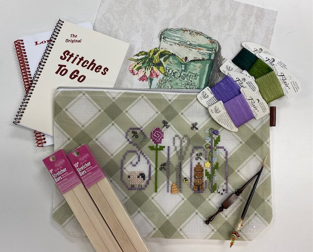 Mad for Plaid Project Bag 11" x 16"