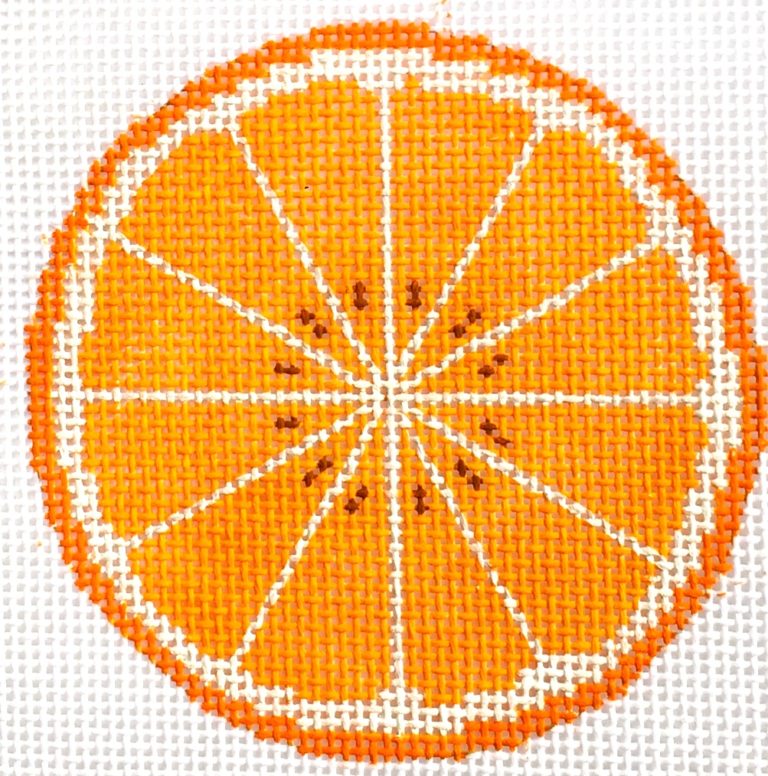 Orange Coaster/Ornament HB-513