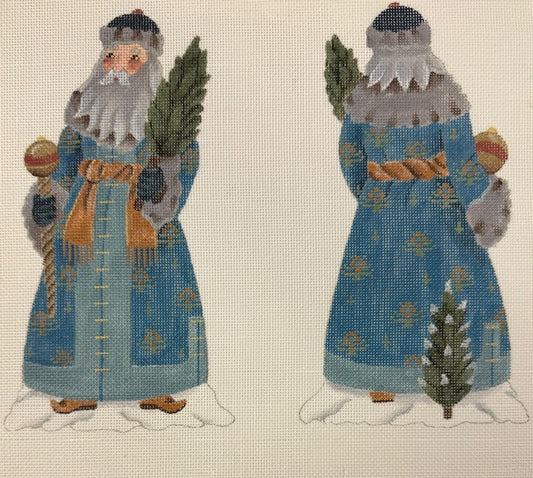 2 Sided Santa with Tree 167E