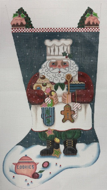 Cookie Santa Stocking MSD205Y