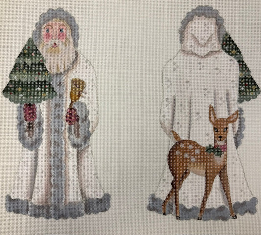 2 Sided Santa Bell Ringing 167C