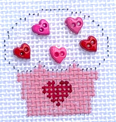 Mini - Hearts Cupcake HB-32