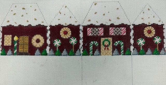 Mini Red Christmas House SR228