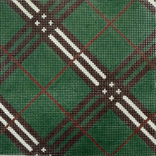 Burbury Plaid Pillow Square KW-P2025