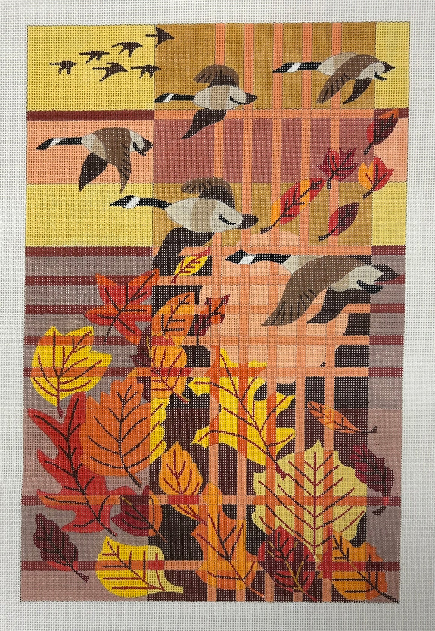 Geese in Autumn GL24