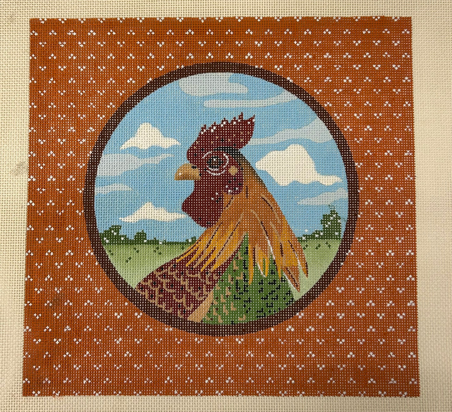 Rooster in Circle C347