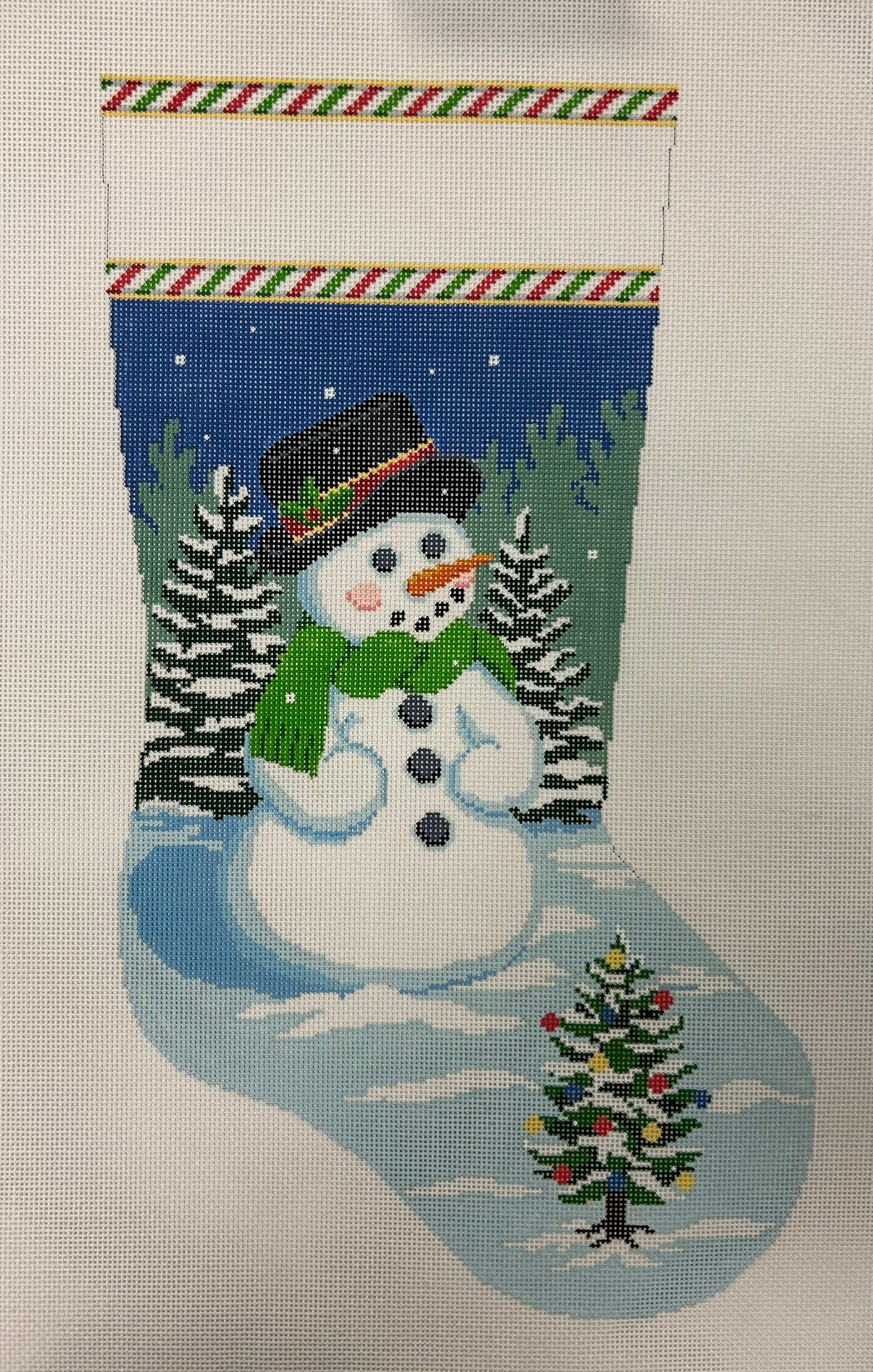 Snowman with Tree MH101