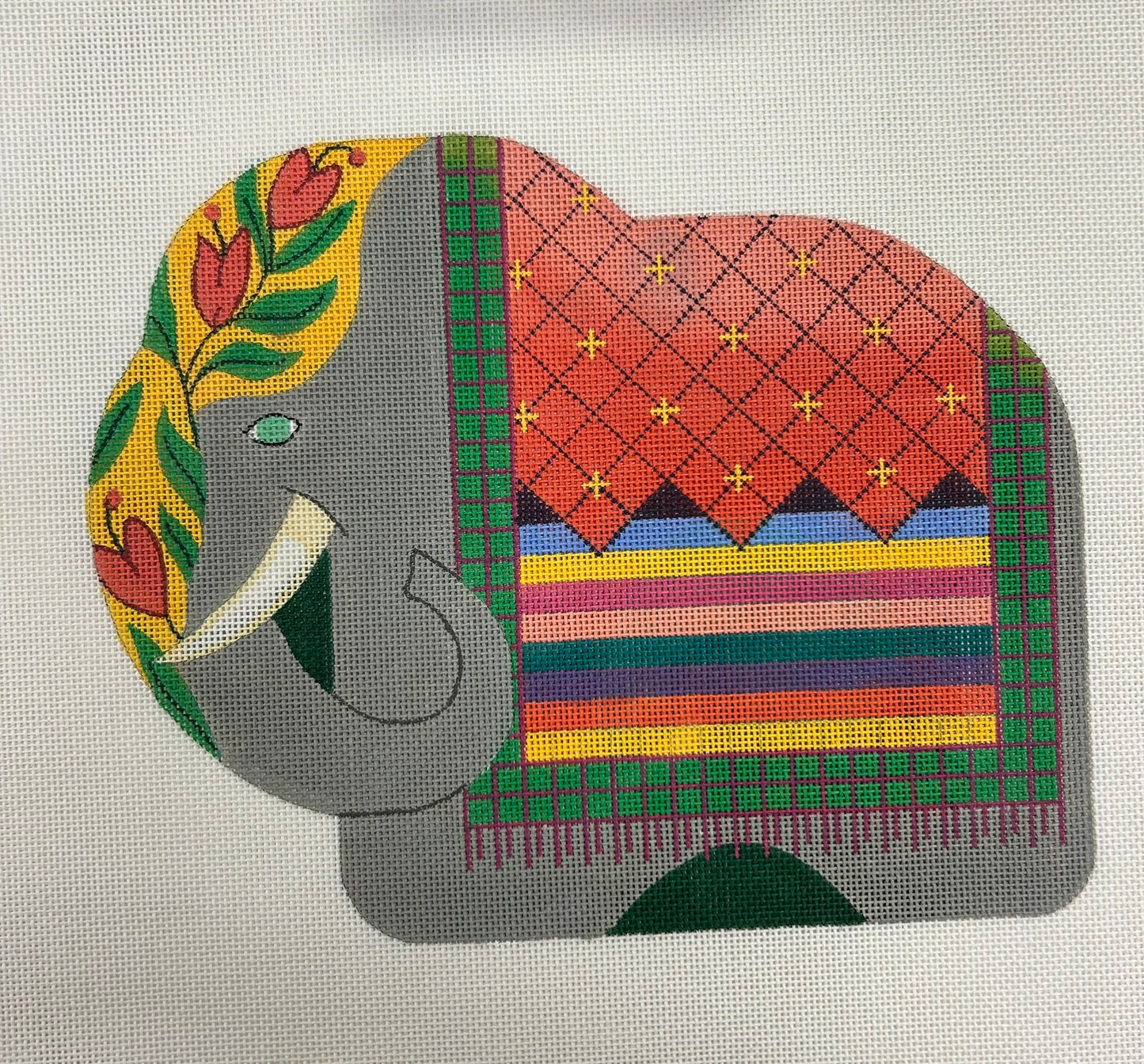 3D Victorian Elephant Pull Toy UNK009