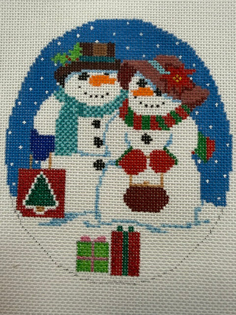Snowman Couple C730