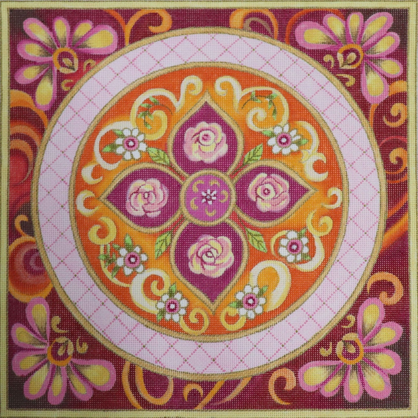 Pink Medallion JG-103