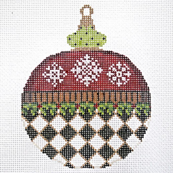 Snowflakes & Diamonds Ornament KC-KANP14-18