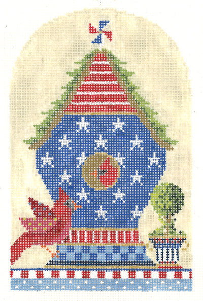Patriotic Cardinal House KC-KBH23-18