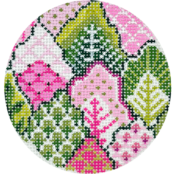 Pink & Green Turkish Leaf KC-KCBJ26
