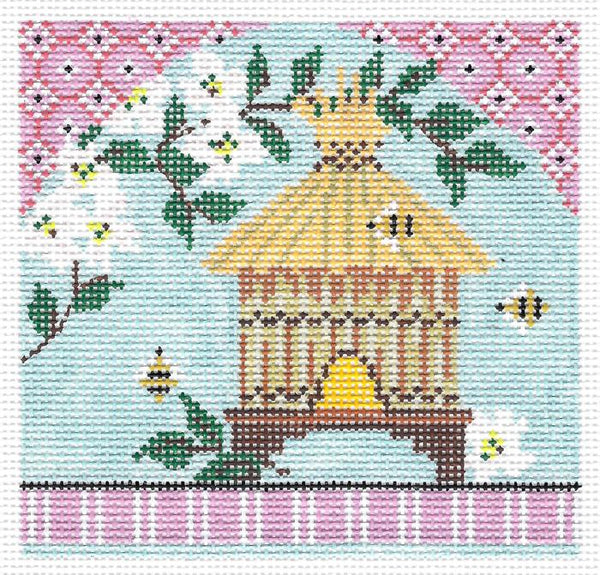 Asian Skep w/ Dogwood Branch KC-KCBee07