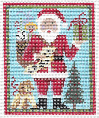 Classic Santa w/ Puppy KC-KCN107